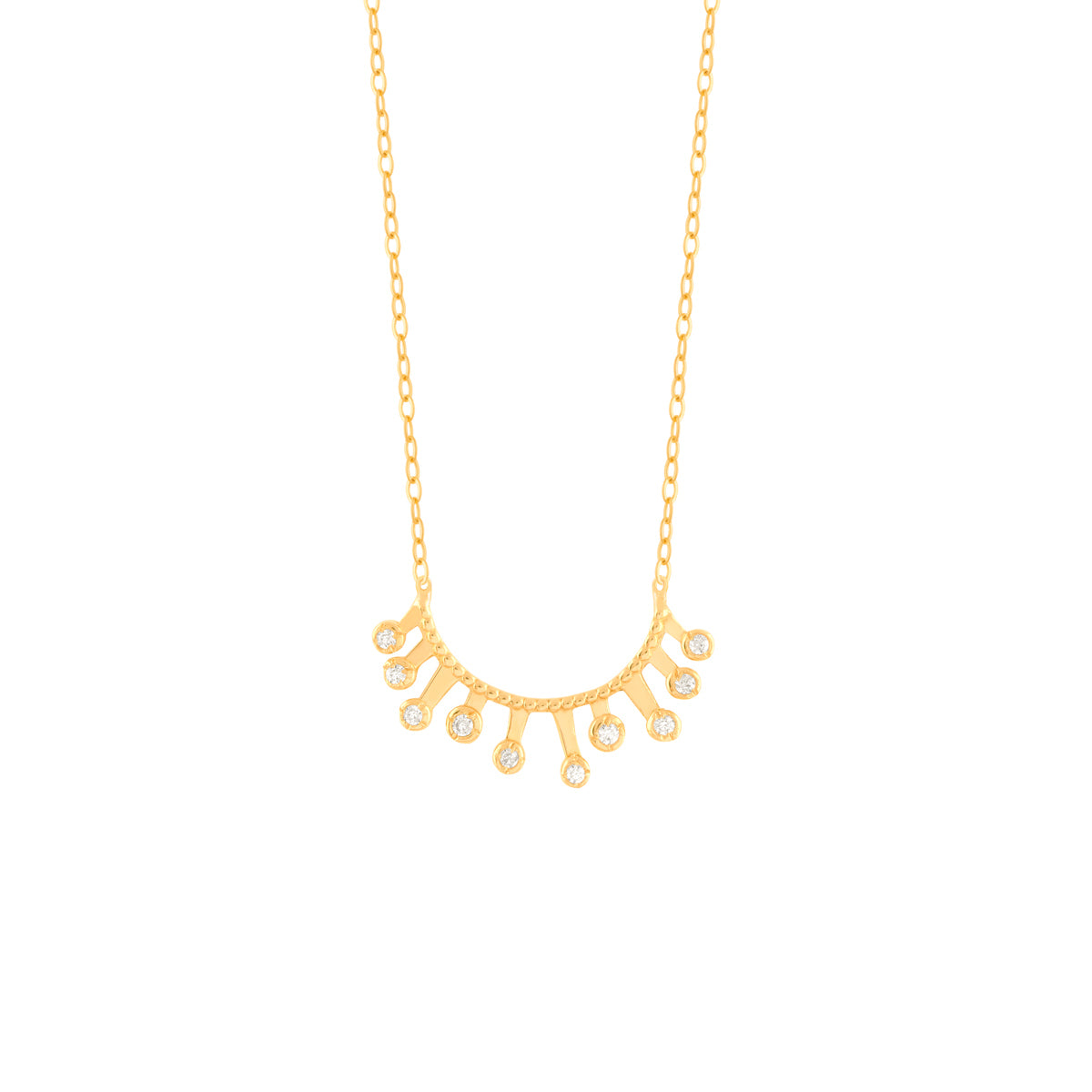 قلادة على شكل سلسلة قطرات