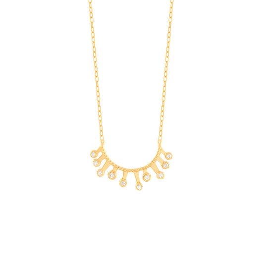 قلادة على شكل سلسلة قطرات