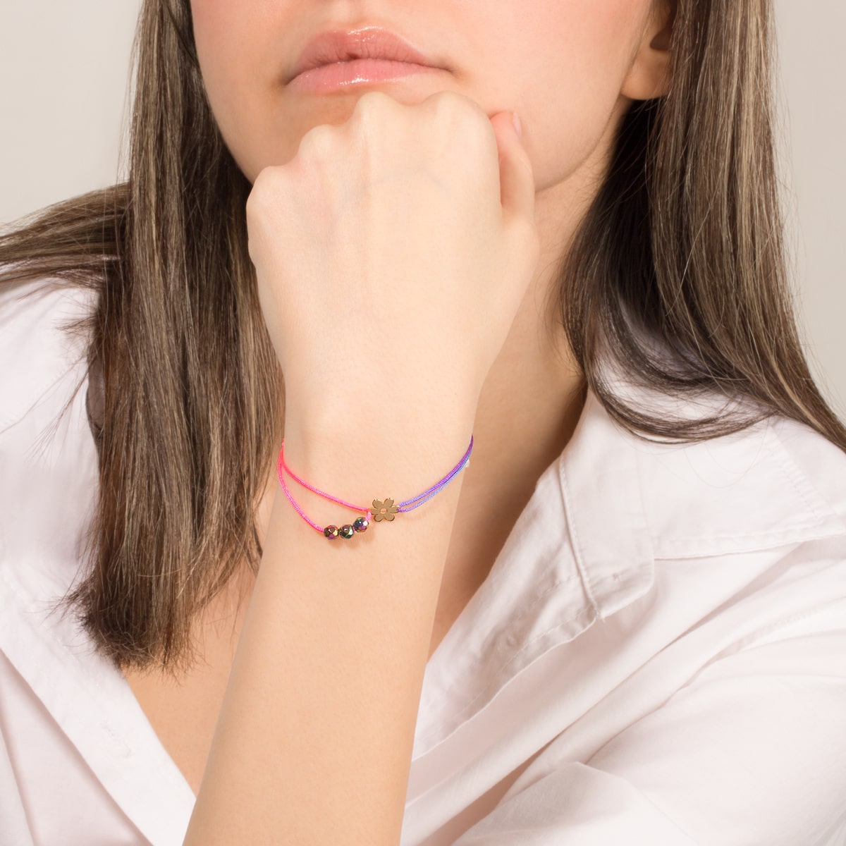 سوار من الحبل الزهري