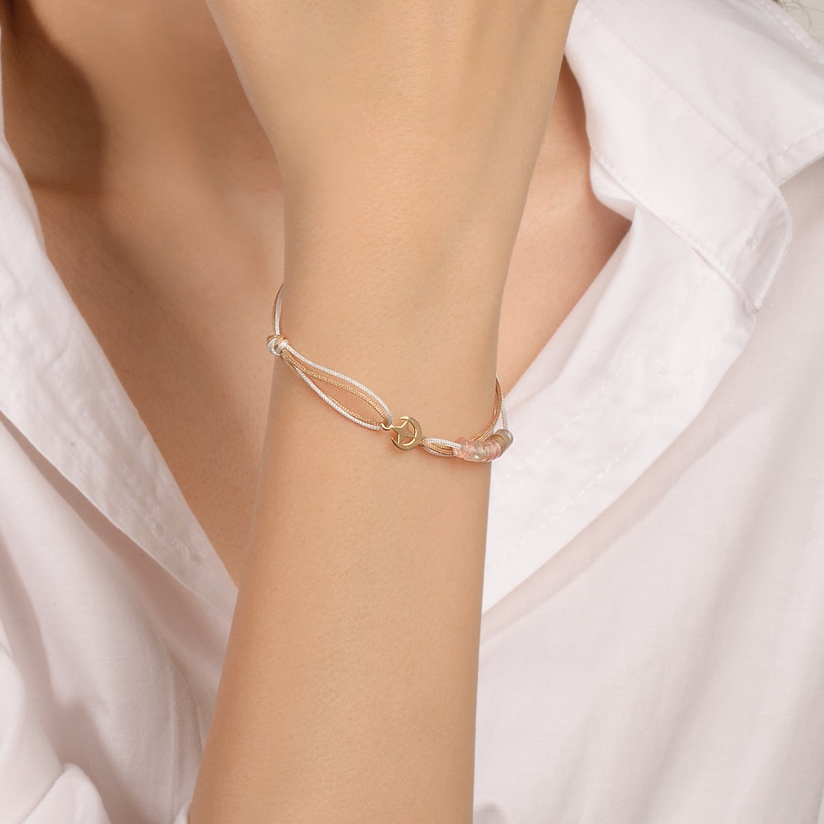 سوار حبلي على شكل نجمة القمر