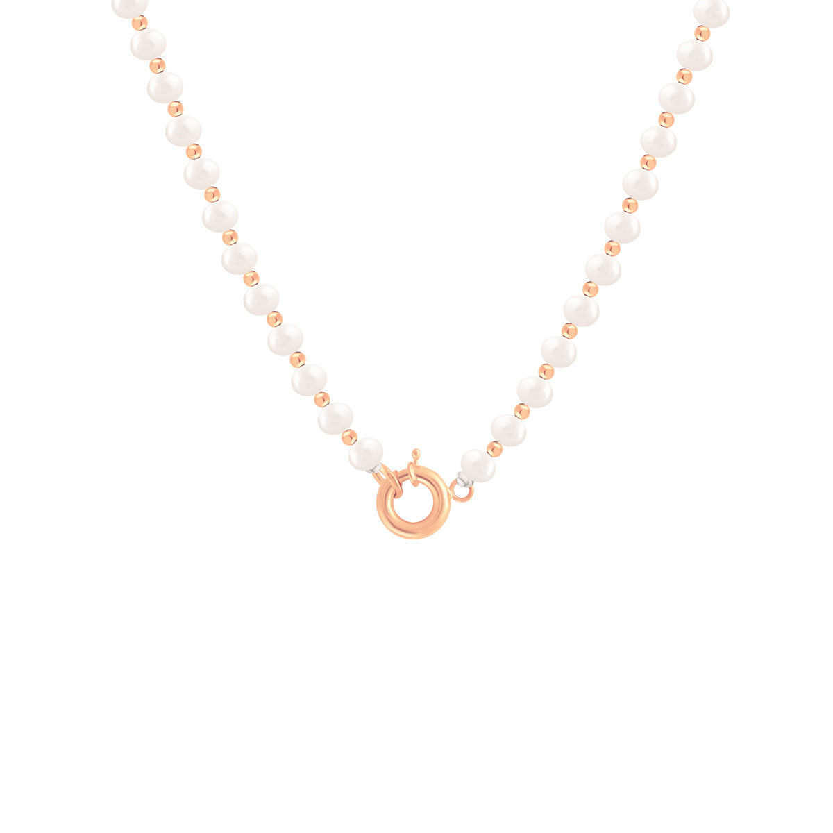 Pearl and Sphere Necklace