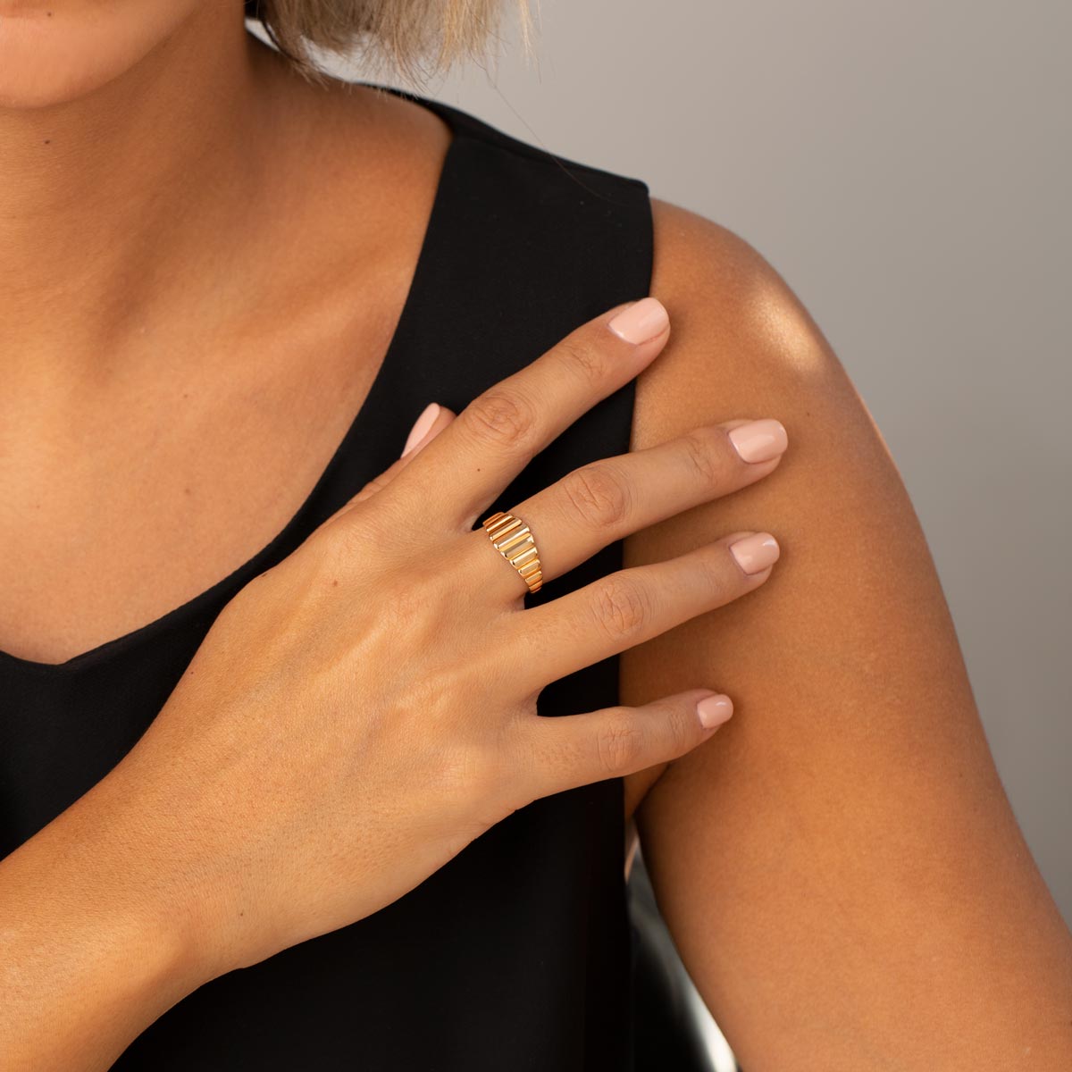 خاتم شارلوت بولد نصف