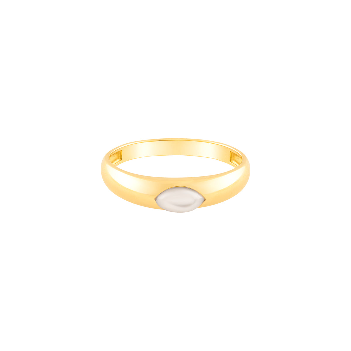Marquis shell damele ring