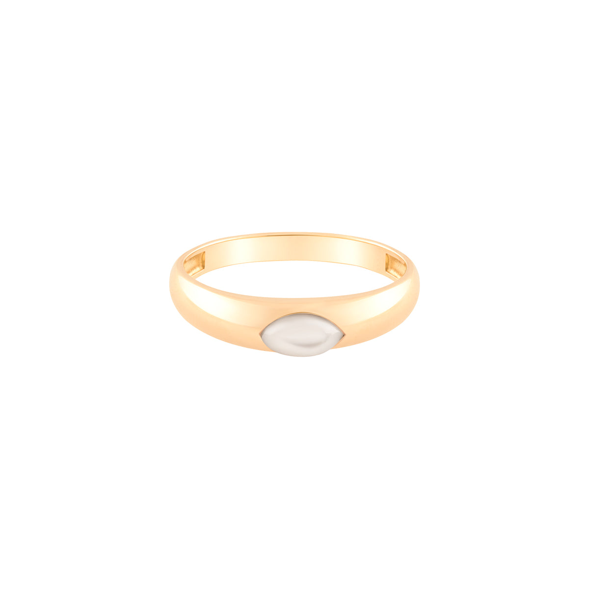 Marquis shell damele ring